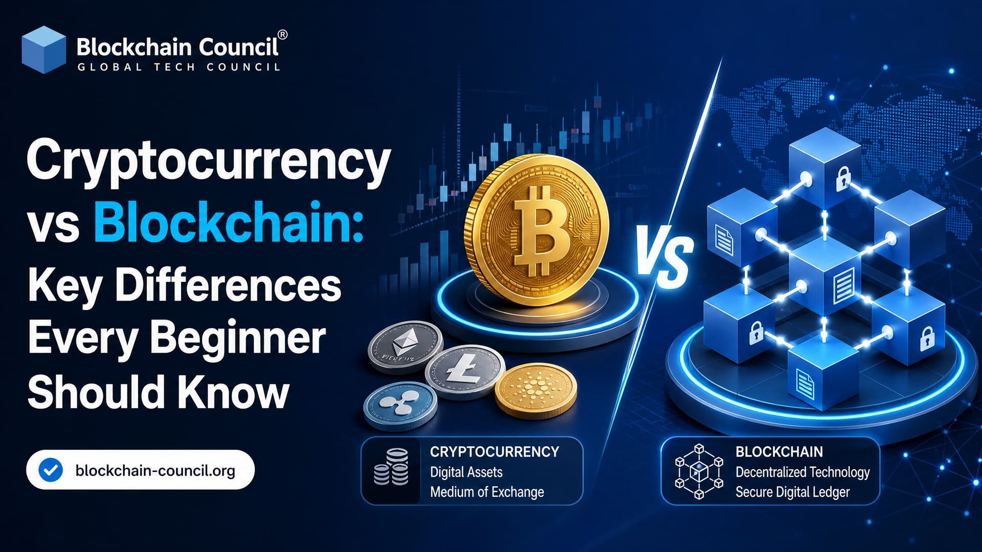 Cryptocurrency vs Blockchain: Key Differences Every Beginner Should Know