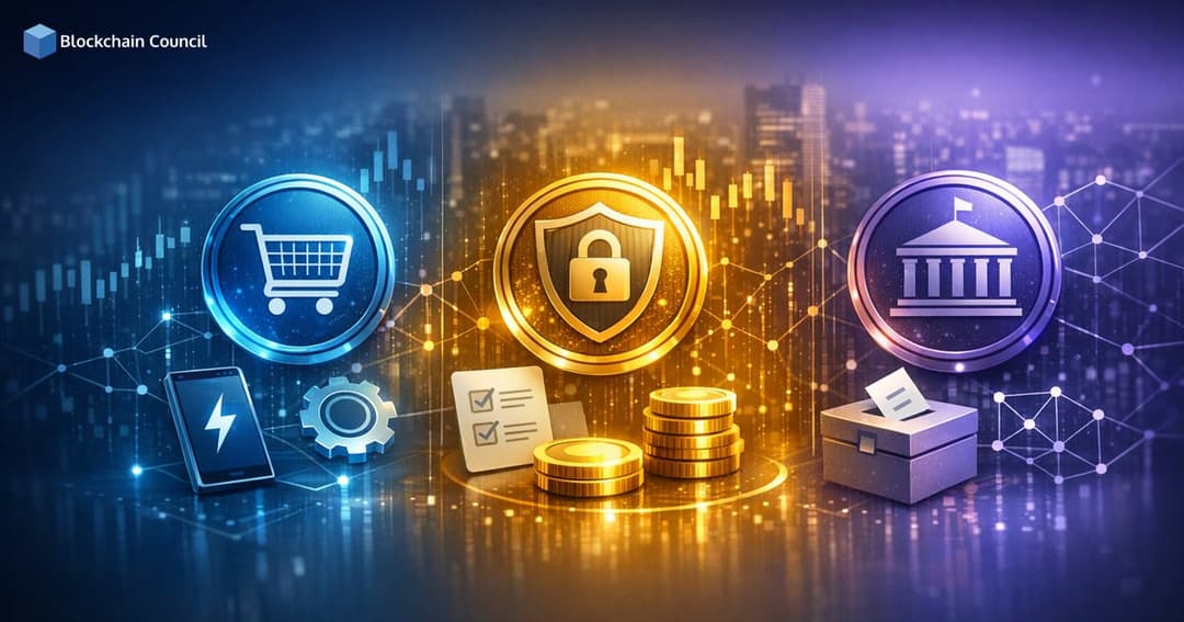 Crypto Tokens Explained: Utility vs Security vs Governance