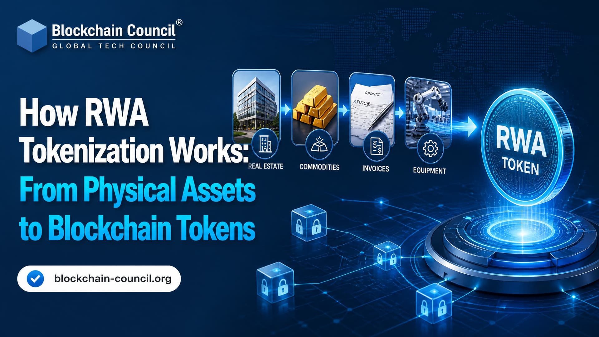 How RWA Tokenization Works: From Physical Assets to Blockchain Tokens