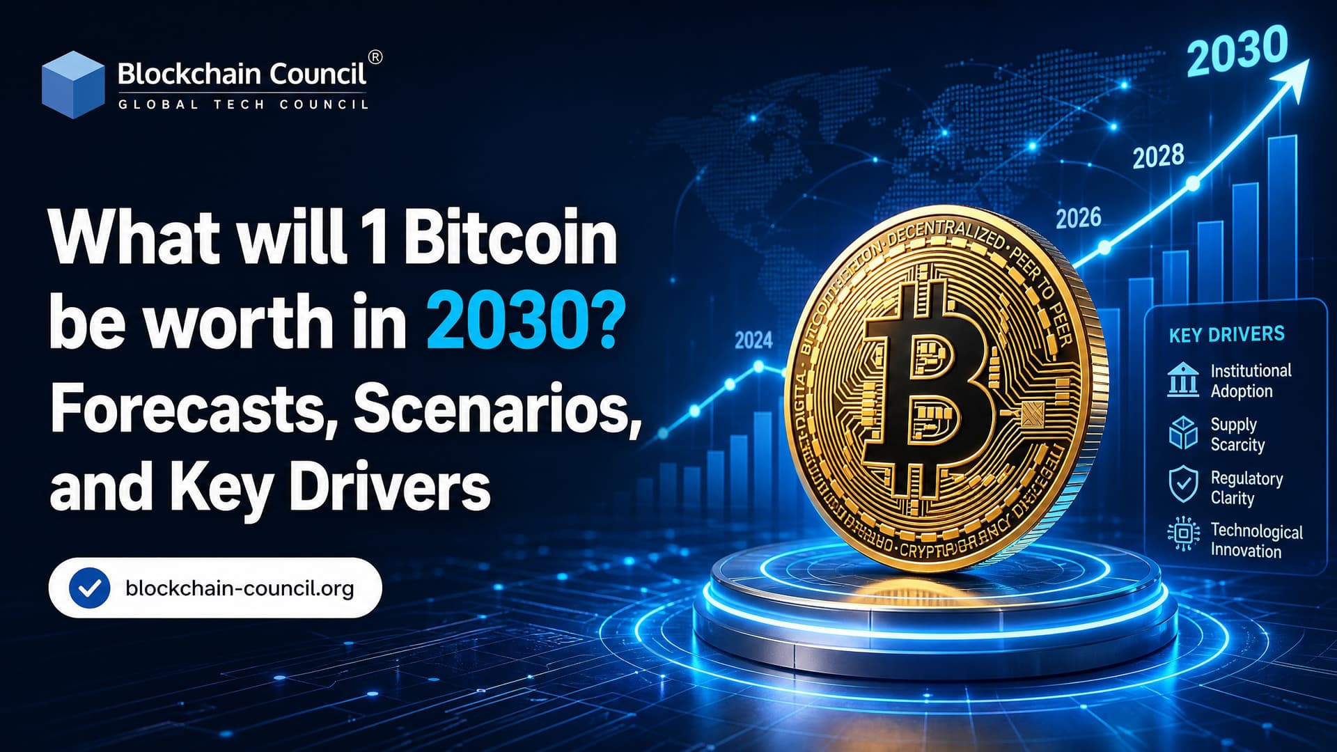 What will 1 Bitcoin be worth in 2030? Forecasts, Scenarios, and Key Drivers
