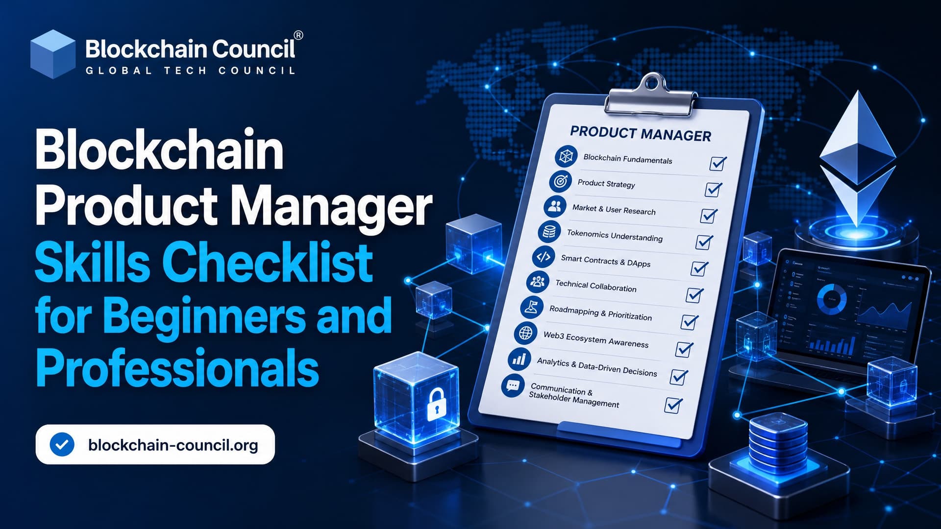 Blockchain Product Manager Skills Checklist for Beginners and Professionals