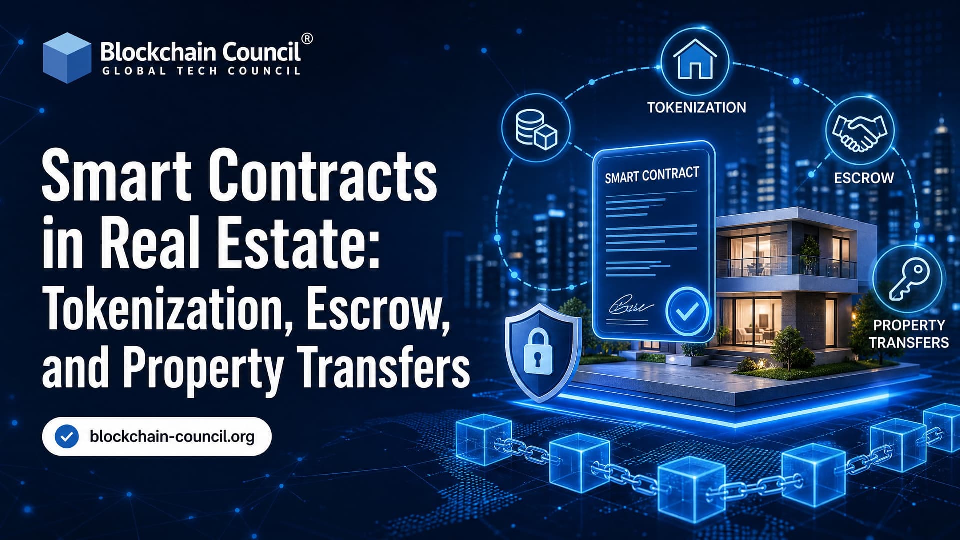 Smart Contracts in Real Estate: Tokenization, Escrow, and Property Transfers