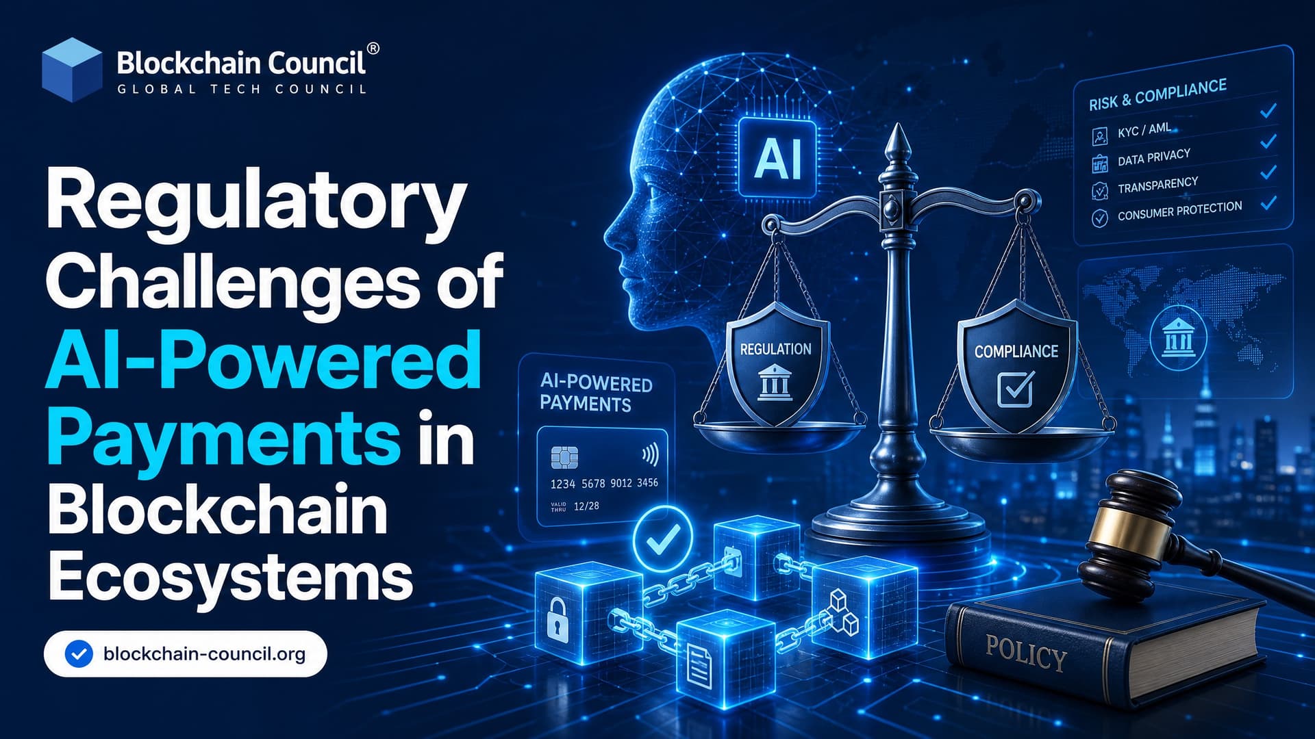 Regulatory Challenges of AI-Powered Payments in Blockchain Ecosystems