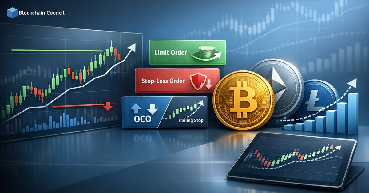 Order Types Explained: How to Use Limit, Stop-Loss, OCO, and Trailing Stops in Crypto
