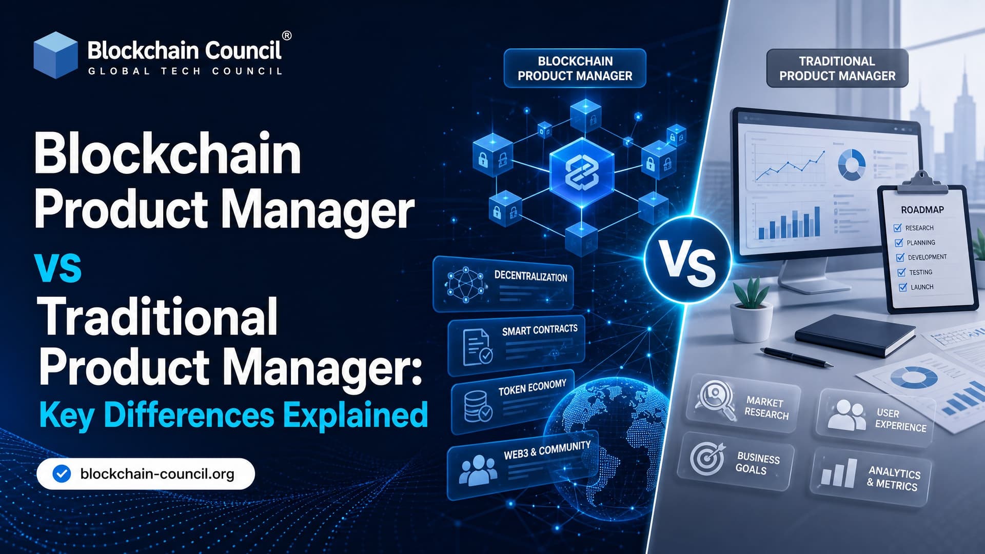 Blockchain Product Manager vs Traditional Product Manager: Key Differences Explained