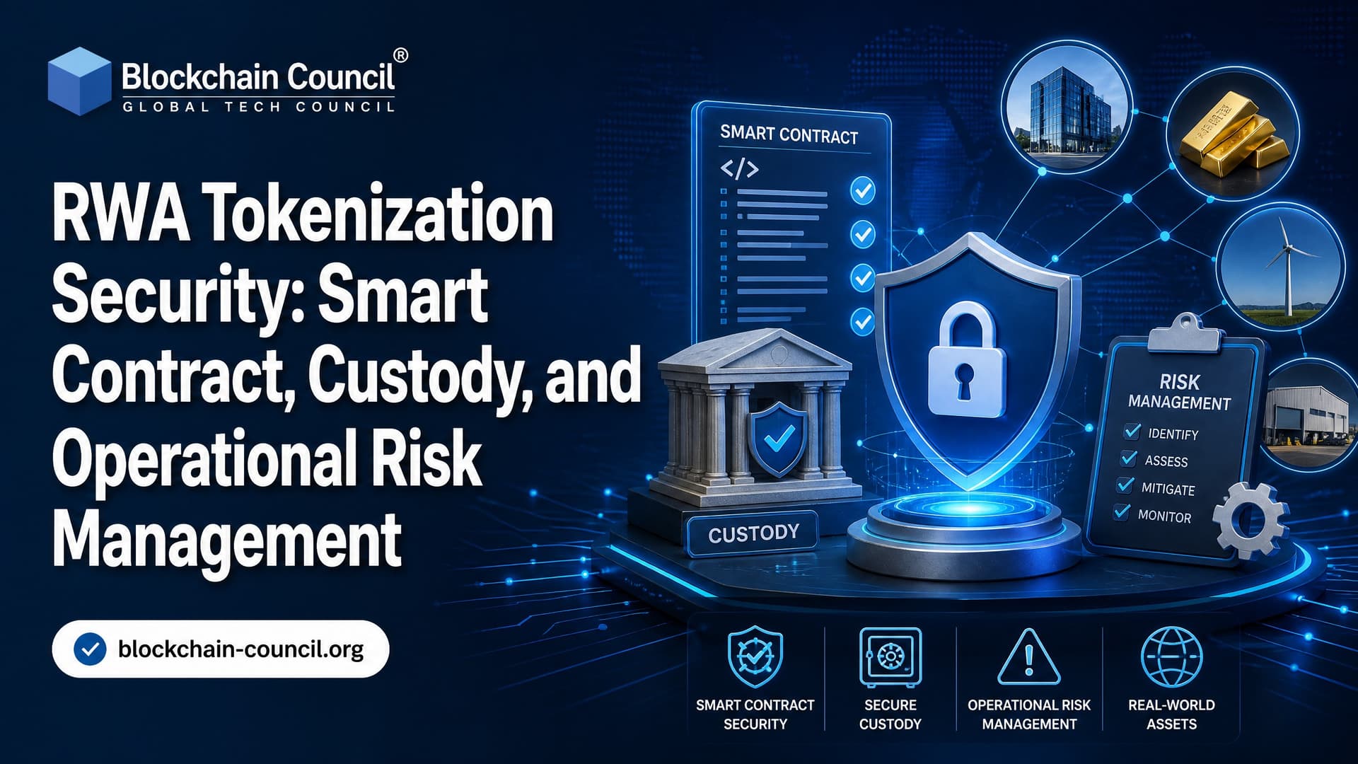 RWA Tokenization Security: Smart Contract, Custody, and Operational Risk Management