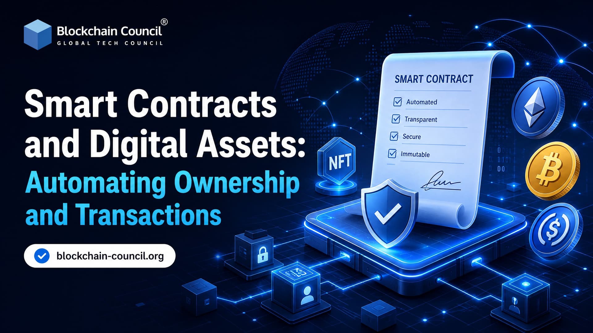 Smart Contracts and Digital Assets: Automating Ownership and Transactions