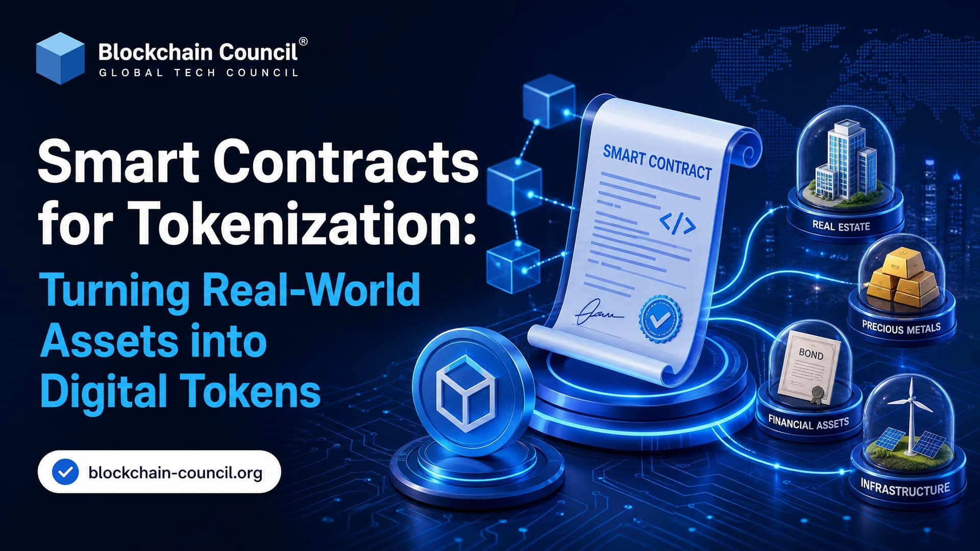 Smart Contracts for Tokenization: Turning Real-World Assets into Digital Tokens