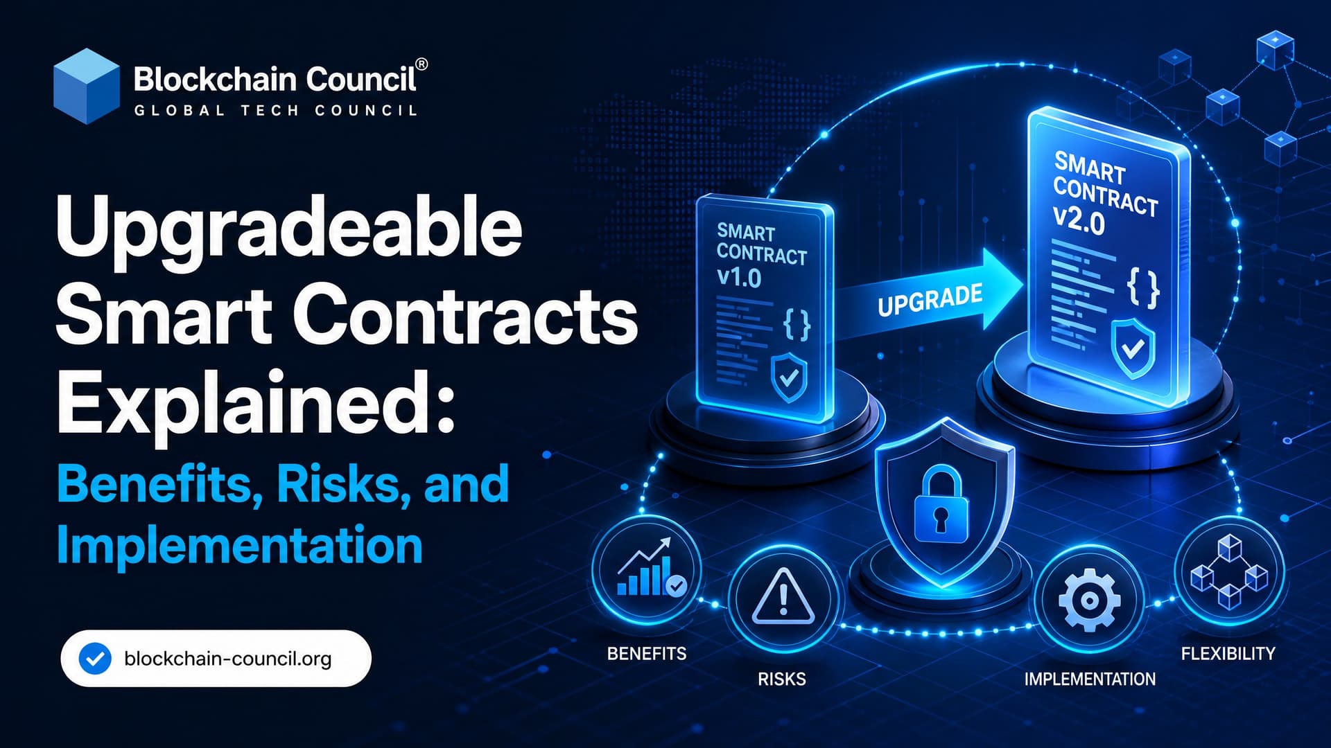 Upgradeable Smart Contracts Explained: Benefits, Risks, and Implementation