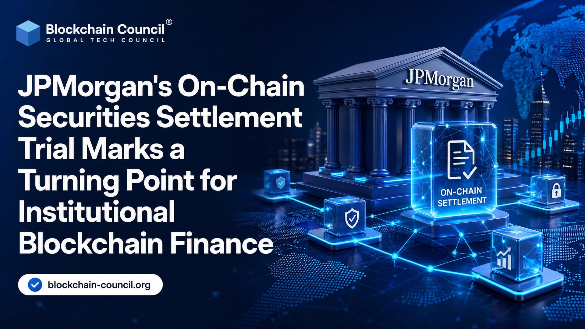 JPMorgan's On-Chain Securities Settlement Trial Marks a Turning Point for Institutional Blockchain Finance