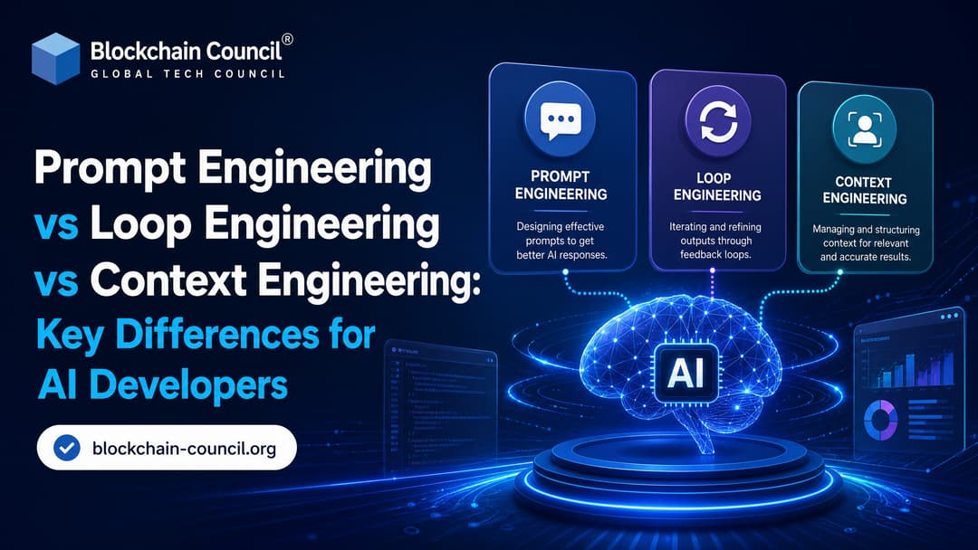 Prompt vs Loop vs Context Engineering - Blockchain Council