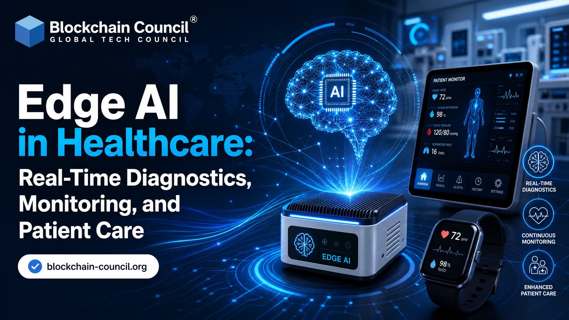 Edge AI in Healthcare: Real-Time Diagnostics, Monitoring, and Patient Care
