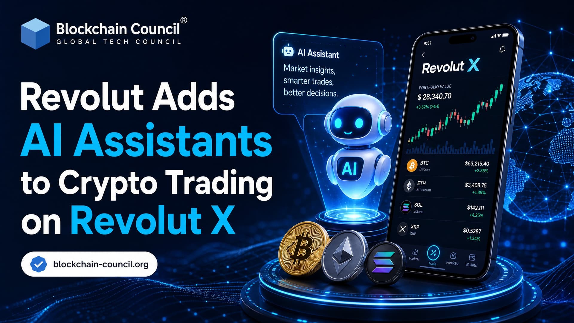 Revolut Adds AI Assistants to Crypto Trading on Revolut X