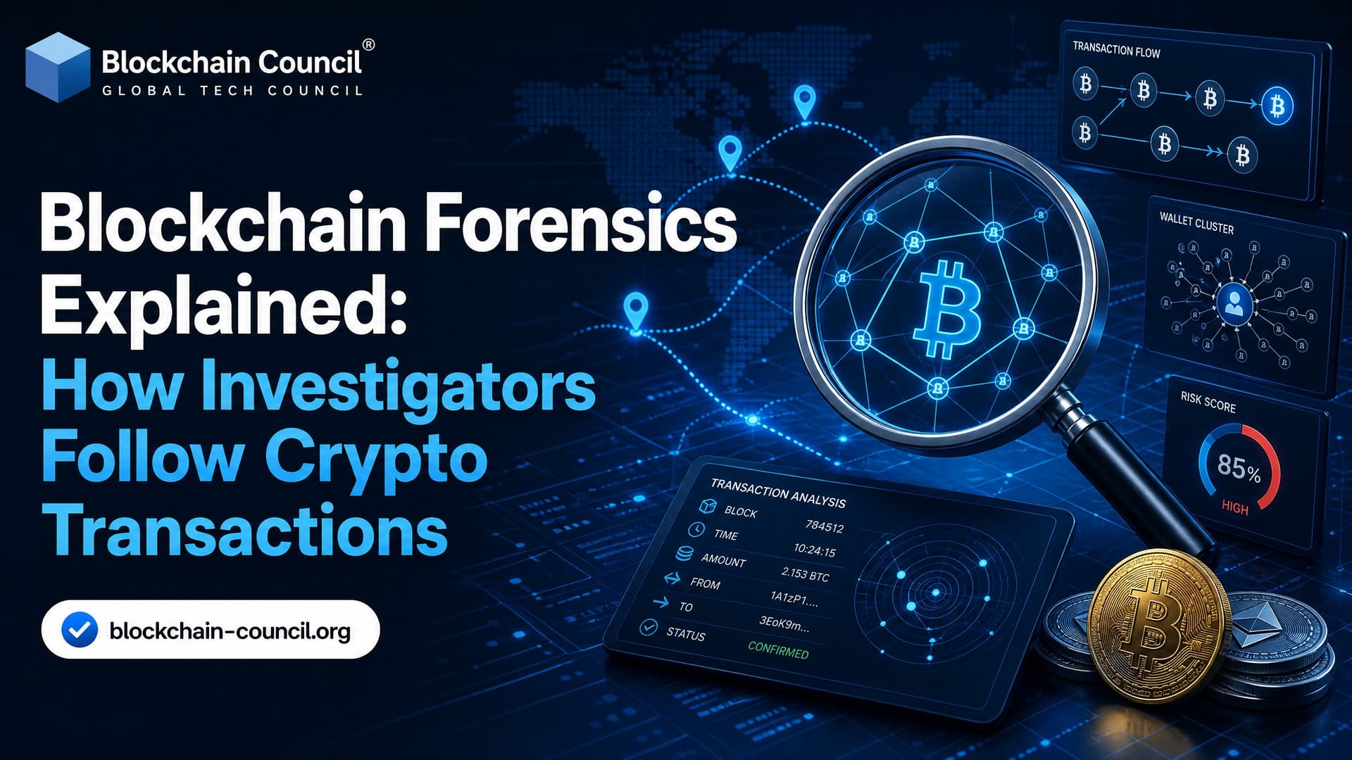 Blockchain Forensics Explained: How Investigators Follow Crypto Transactions