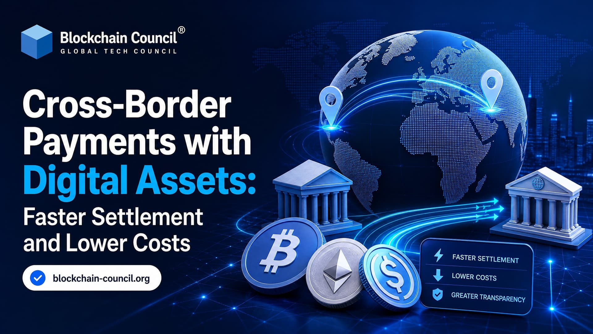 Cross-Border Payments with Digital Assets: Faster Settlement and Lower Costs