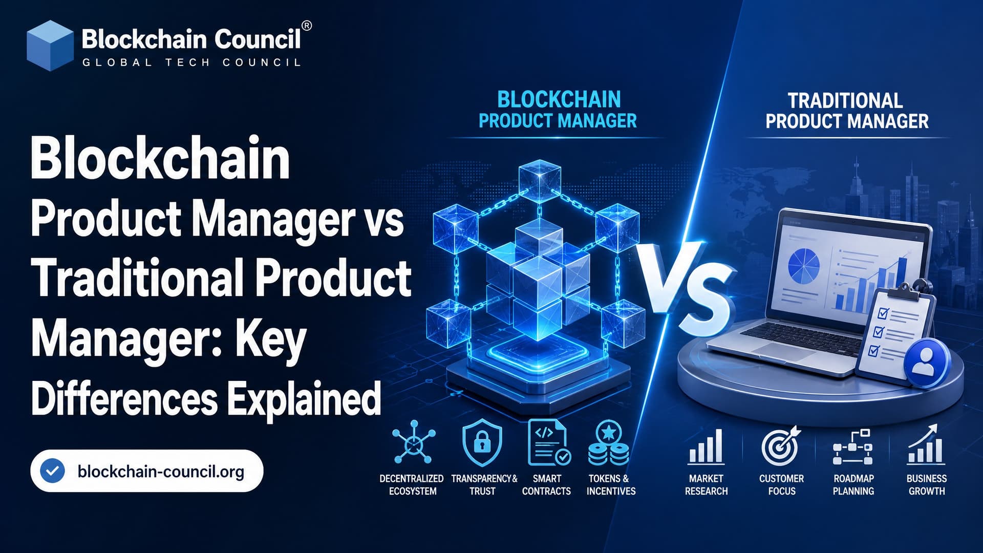 Blockchain Product Manager vs Traditional Product Manager: Key Differences Explained