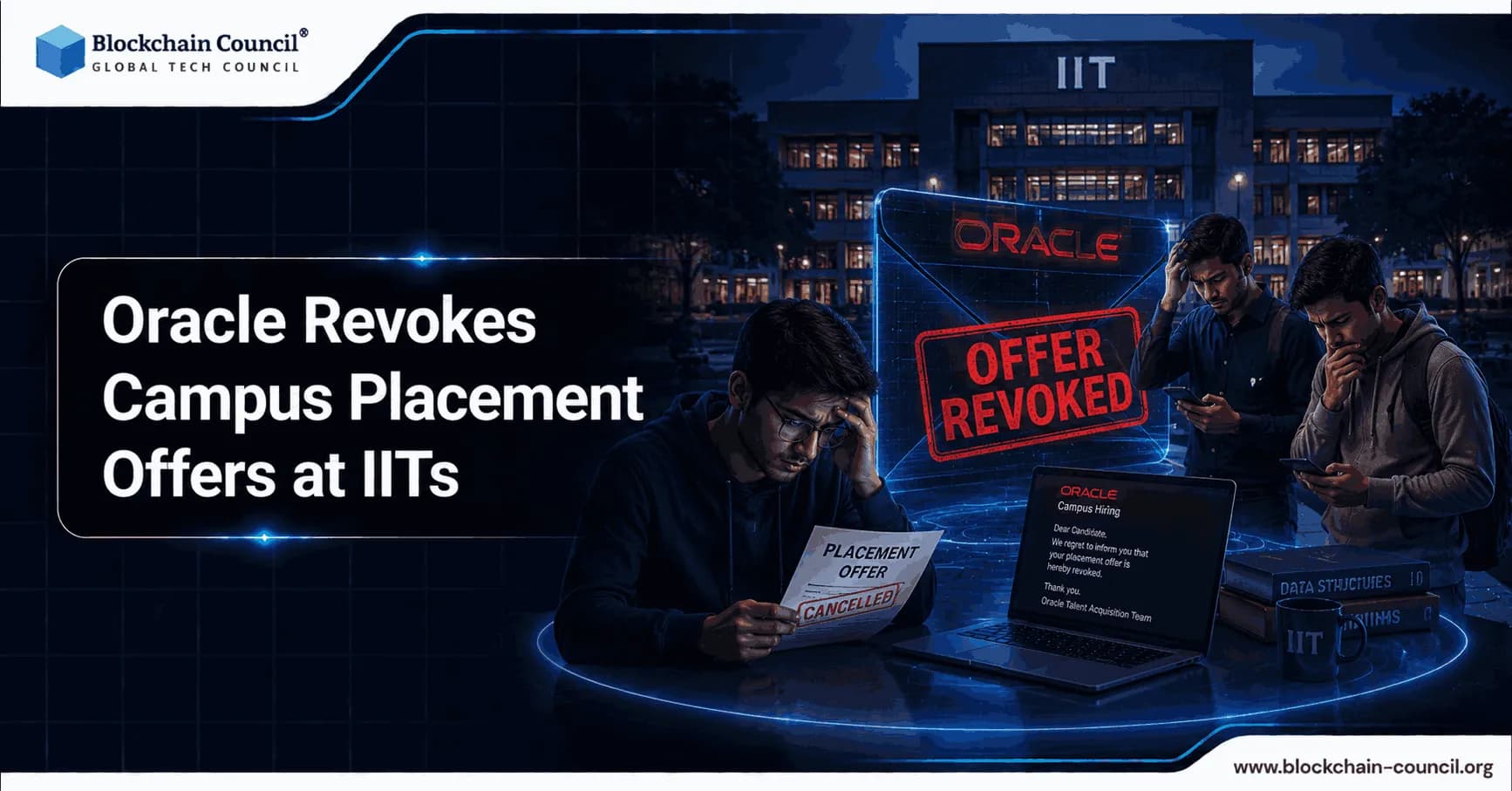 Oracle Revokes Campus Placement Offers at IITs: What It Means for Freshers and Tech Hiring