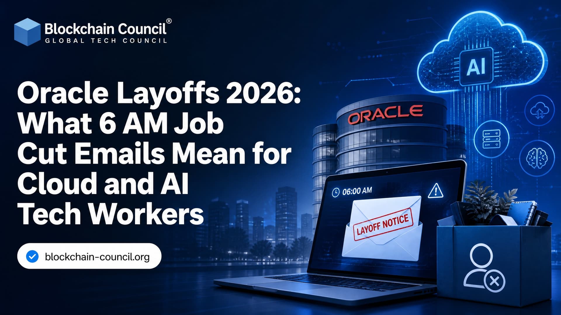 Oracle Layoffs 2026: What 6 AM Job Cut Emails Mean for Cloud and AI Tech Workers