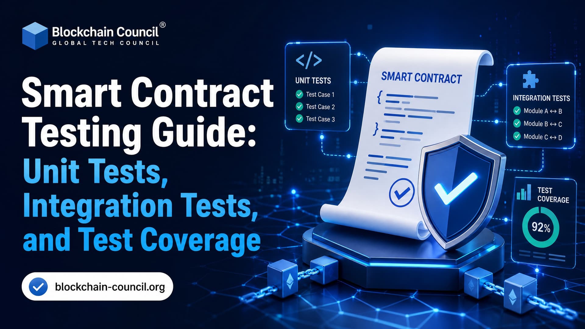 Smart Contract Testing Guide: Unit Tests, Integration Tests, and Test Coverage
