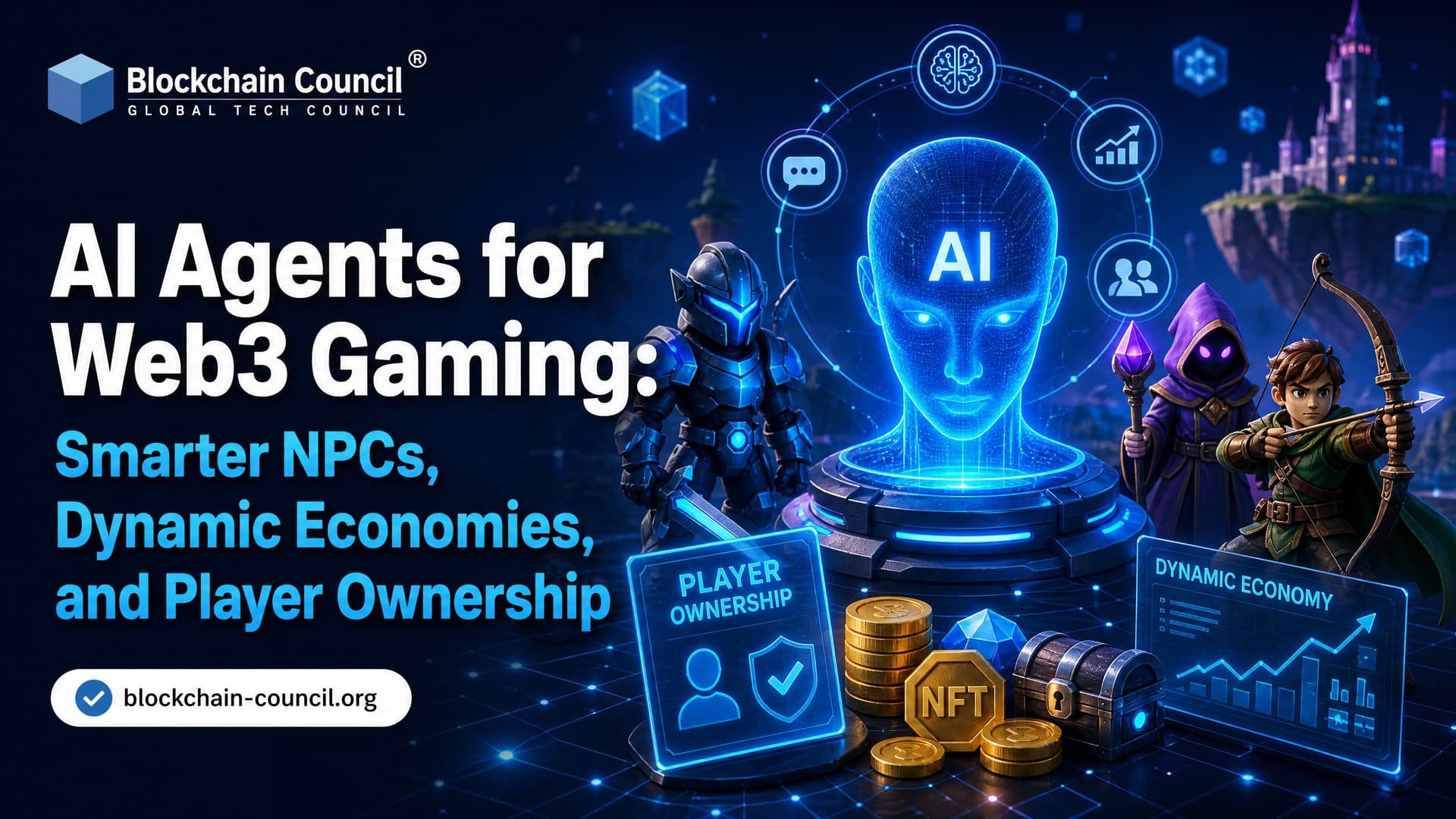AI Agents for Web3 Gaming: Smarter NPCs, Dynamic Economies, and Player Ownership