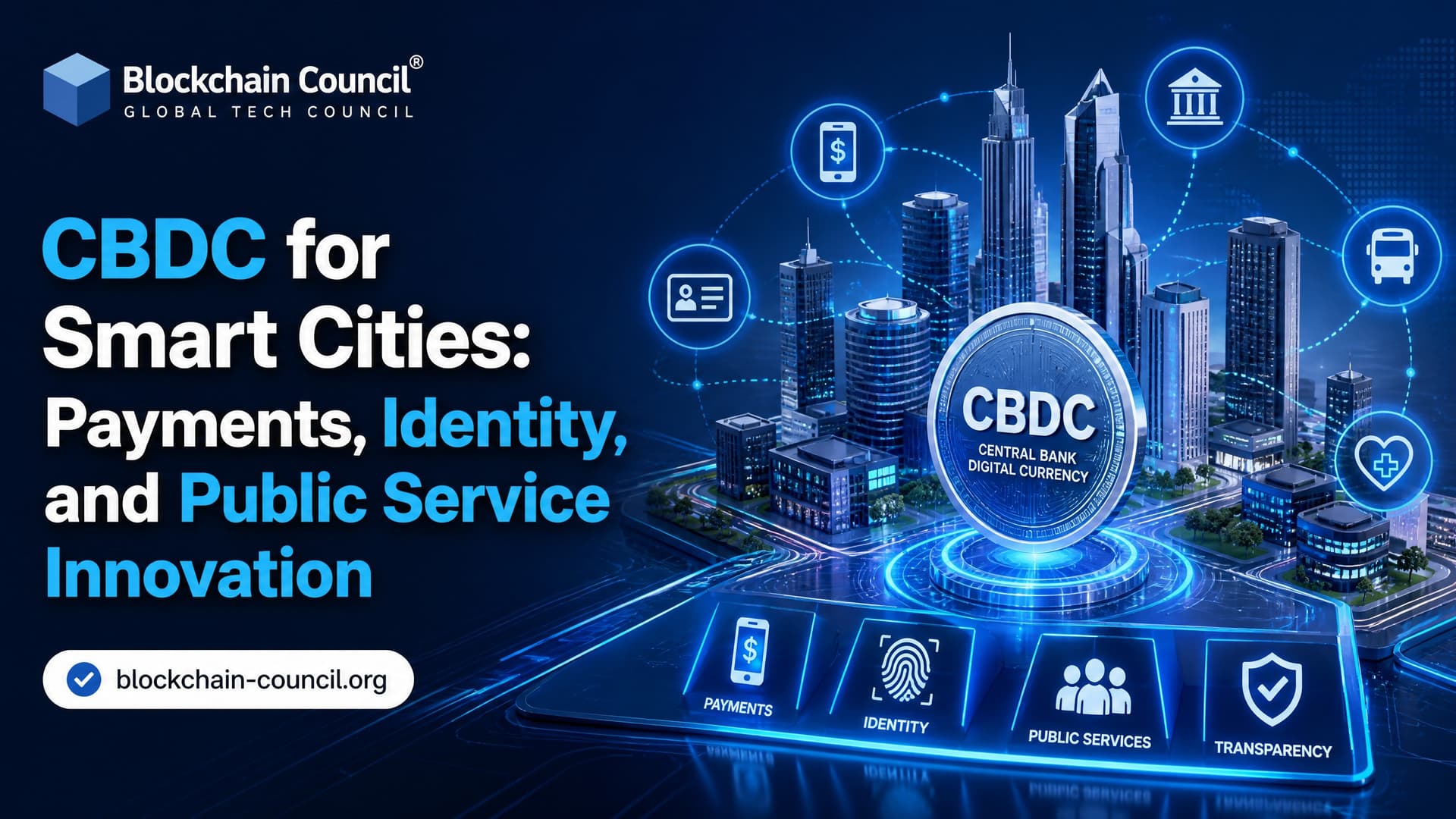 CBDC for Smart Cities: Payments, Identity, and Public Service Innovation