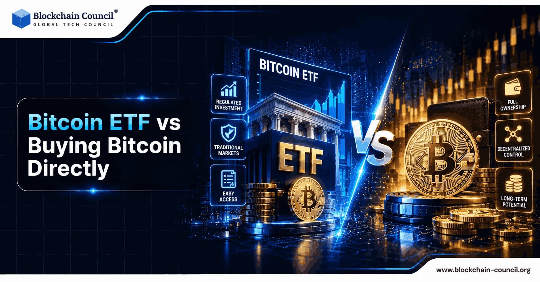 Bitcoin ETF vs Buying Bitcoin Directly