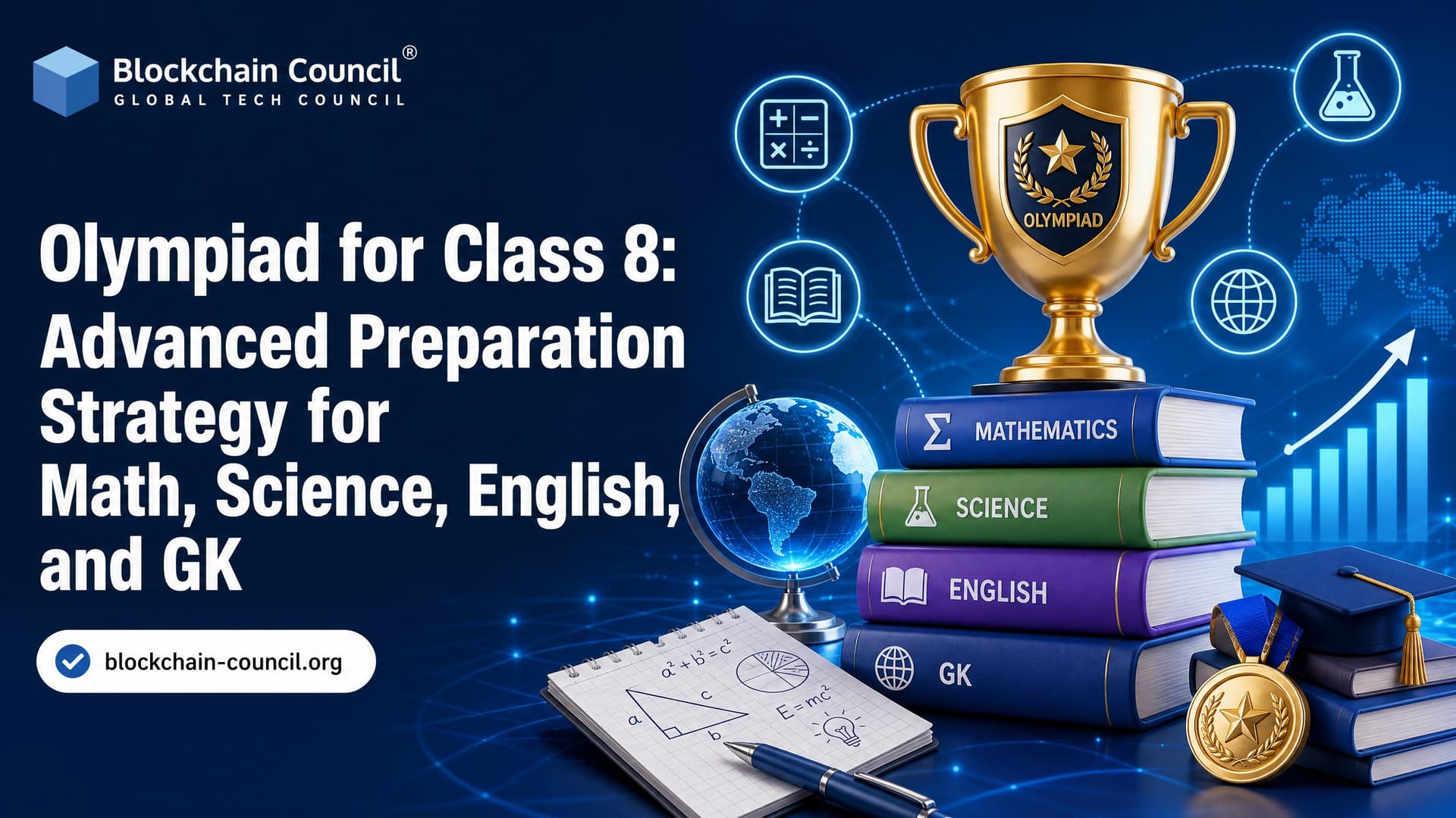 Olympiad for Class 8: Advanced Preparation Strategy for Math, Science, English, and GK