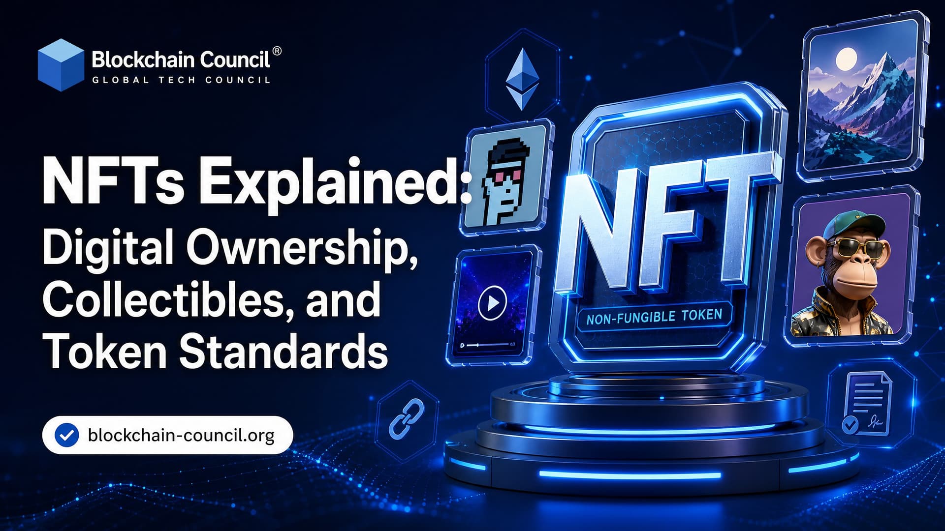 NFTs Explained: Digital Ownership, Collectibles, and Token Standards