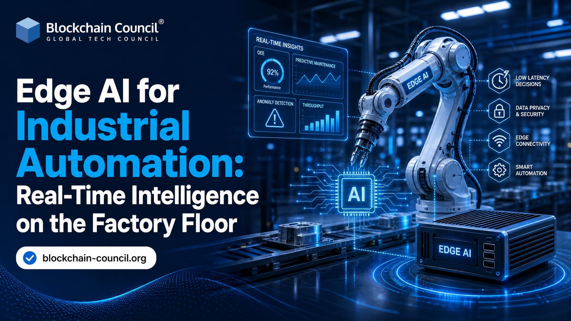 Edge AI for Industrial Automation: Real-Time Intelligence on the Factory Floor