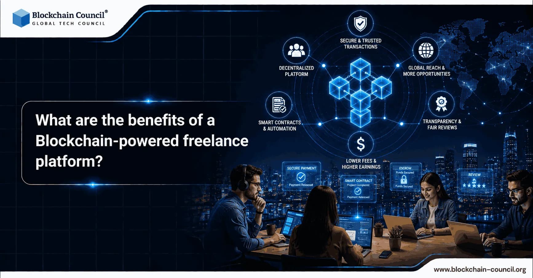 What-are-the-benefits-of-a-Blockchain-Powered-freelance-platform