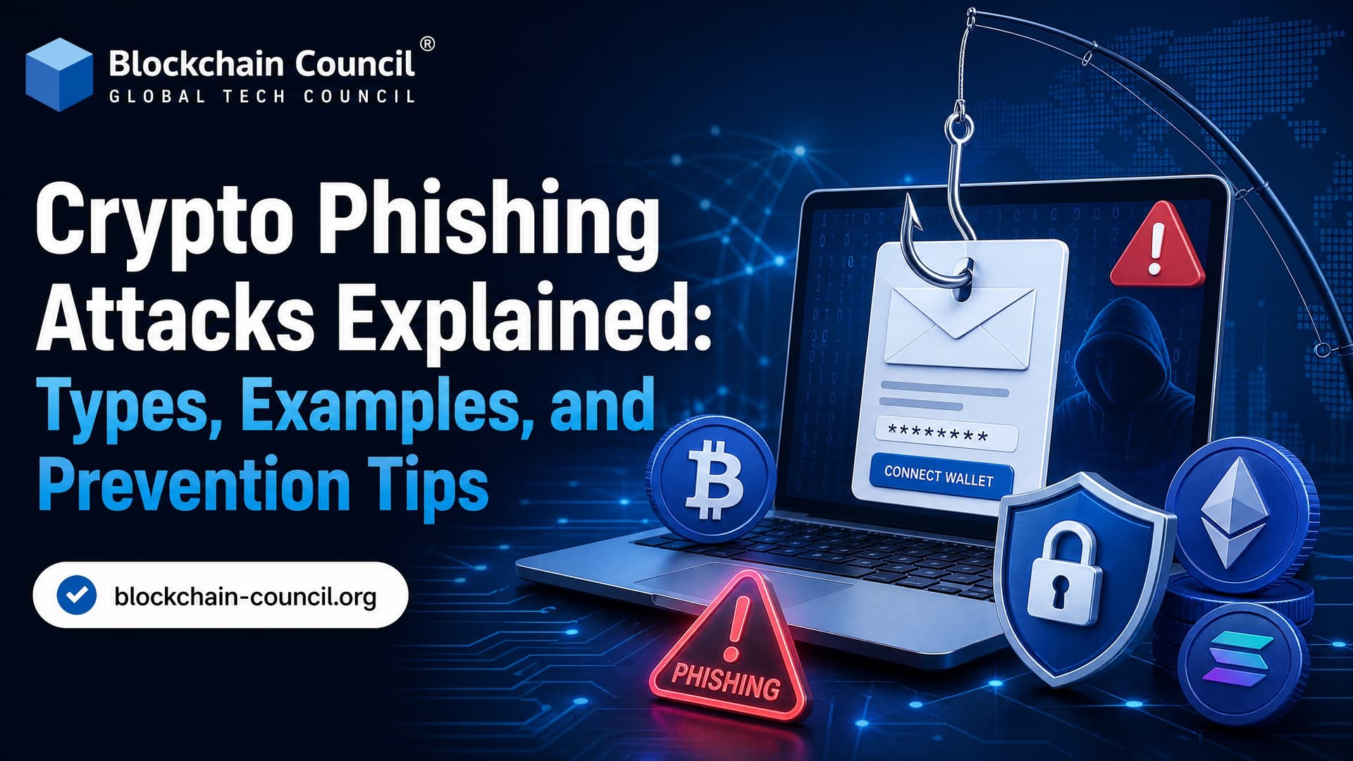 Crypto Phishing Attacks Explained: Types, Examples, and Prevention Tips