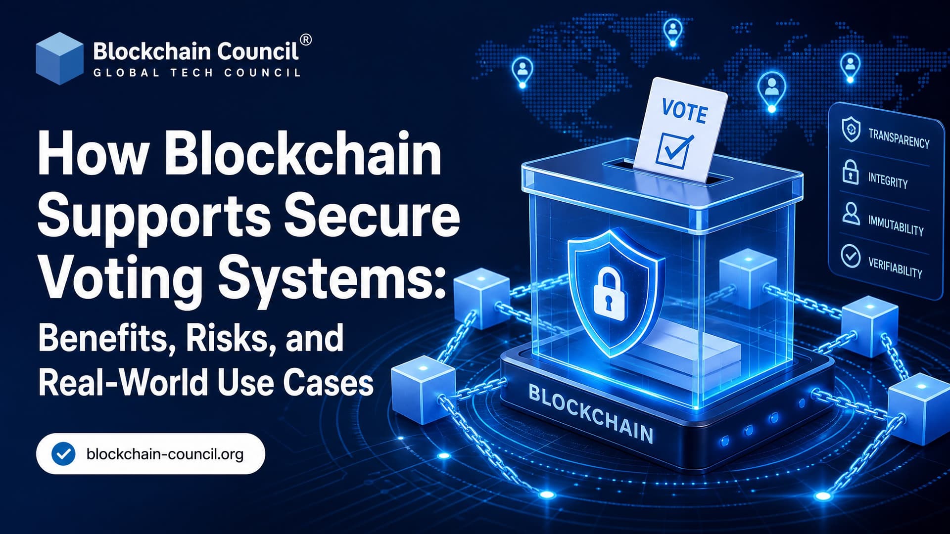 How Blockchain Supports Secure Voting Systems: Benefits, Risks, and Real-World Use Cases