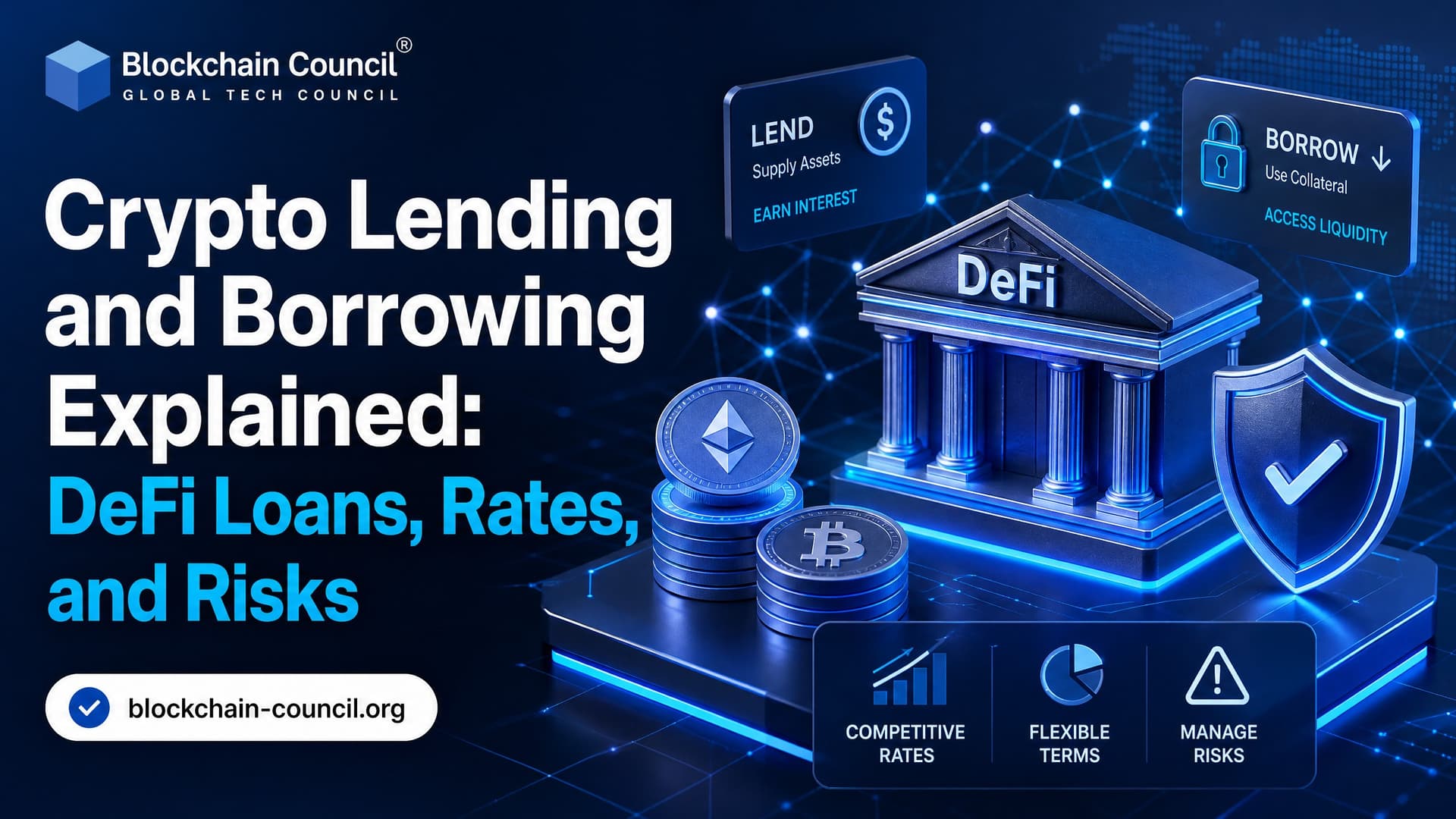 Crypto Lending and Borrowing Explained: DeFi Loans, Rates, and Risks