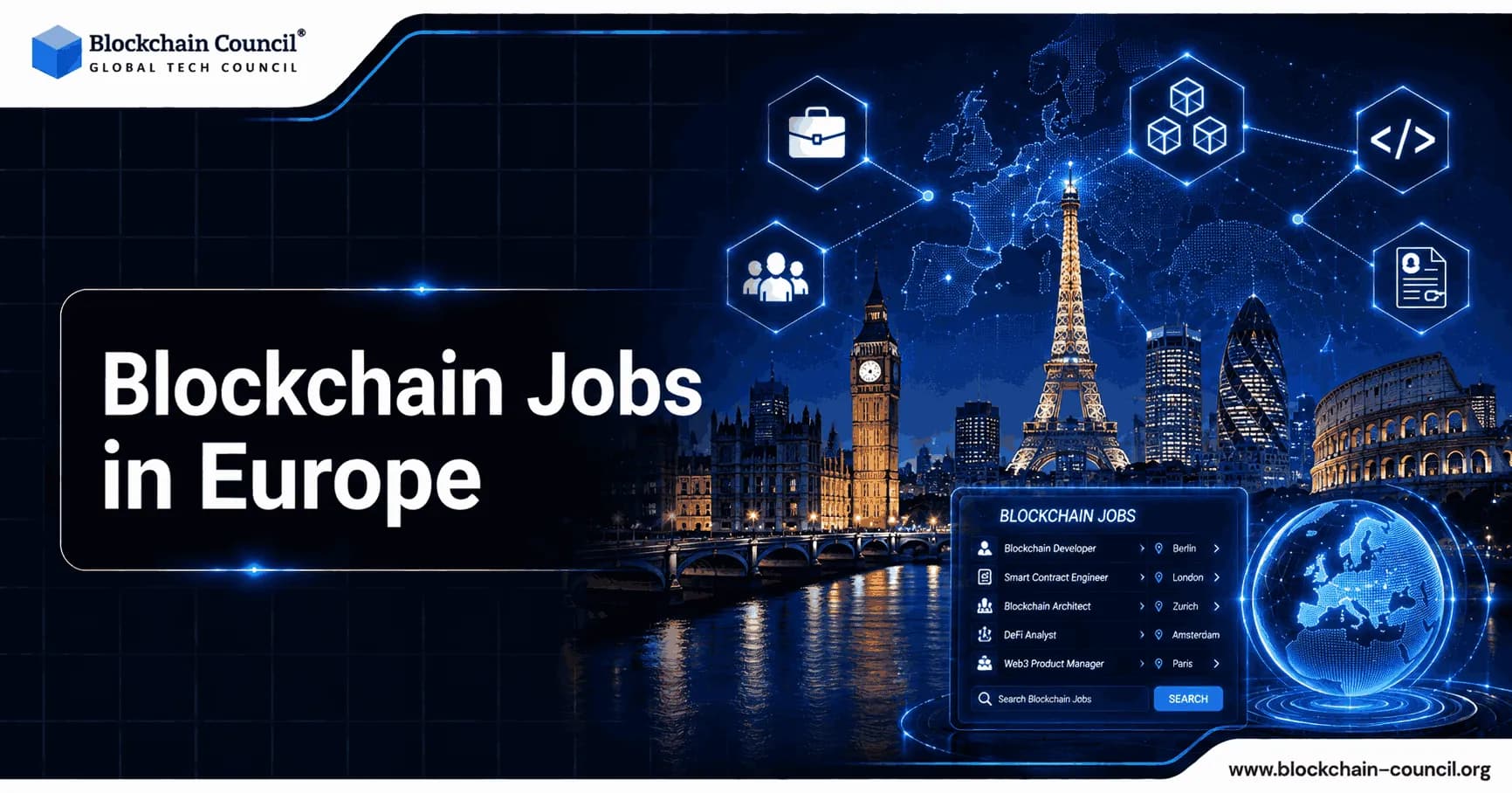 Blockchain Jobs in Europe