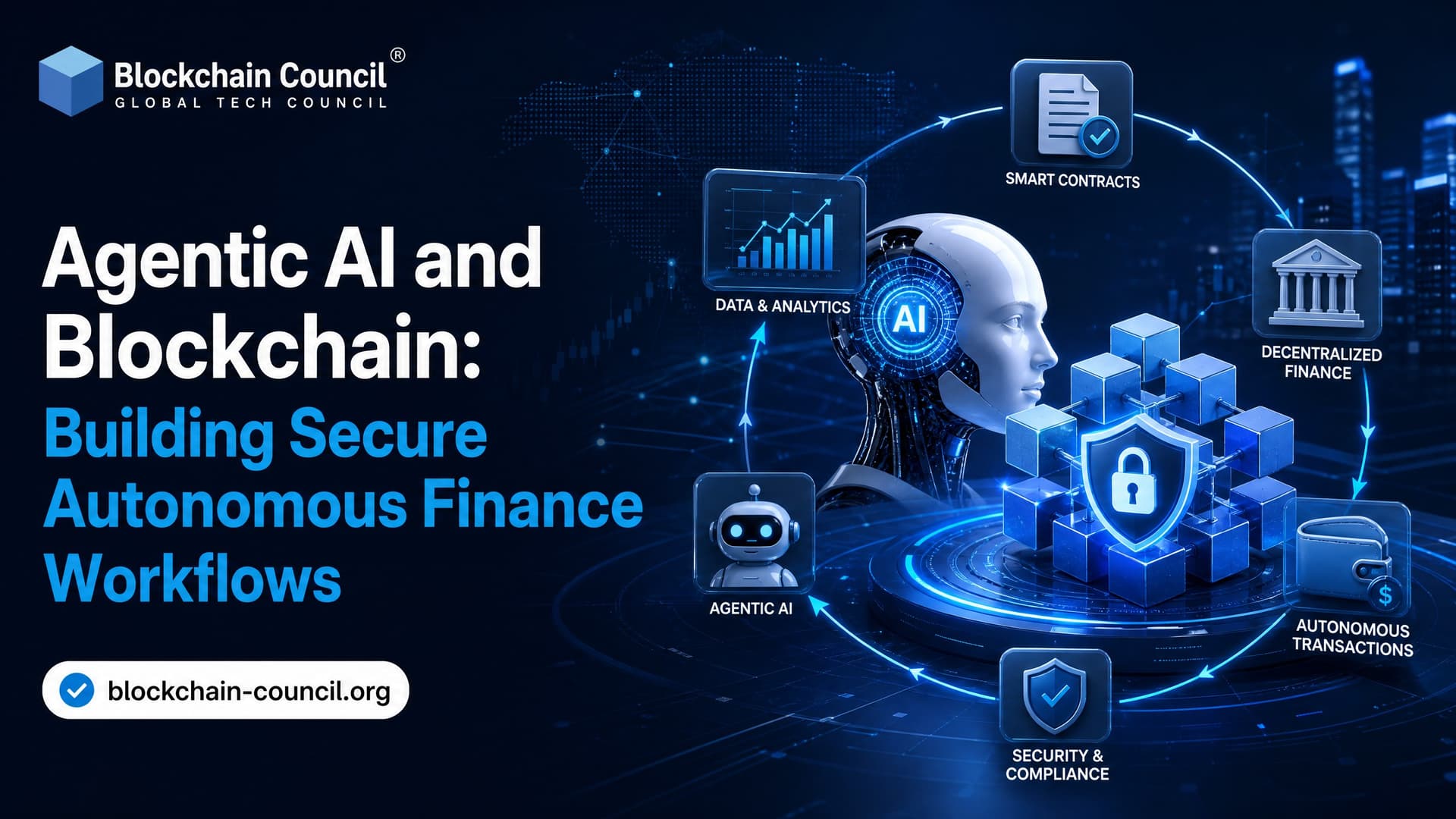 Agentic AI and Blockchain: Building Secure Autonomous Finance Workflows