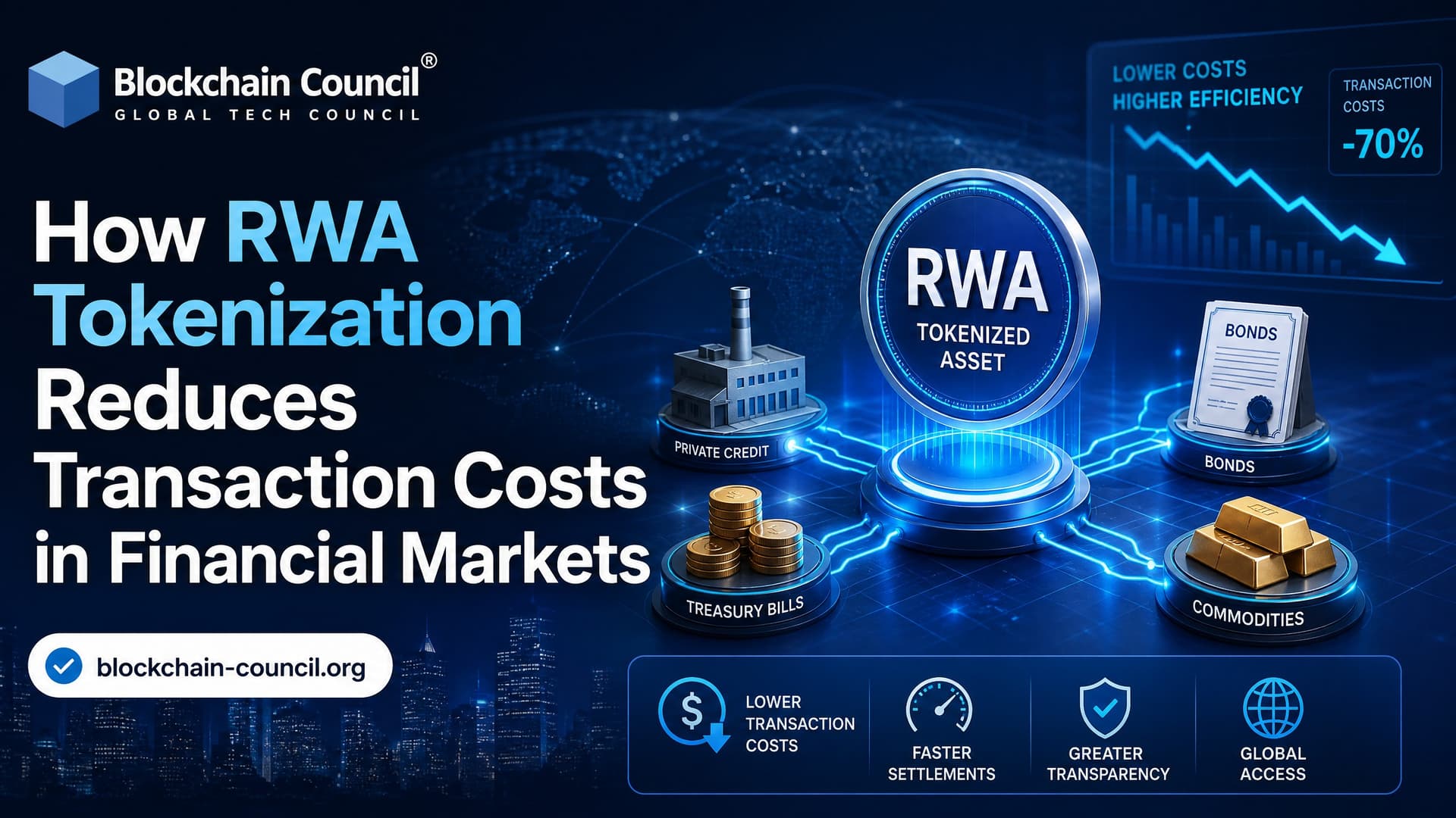 How RWA Tokenization Reduces Transaction Costs in Financial Markets