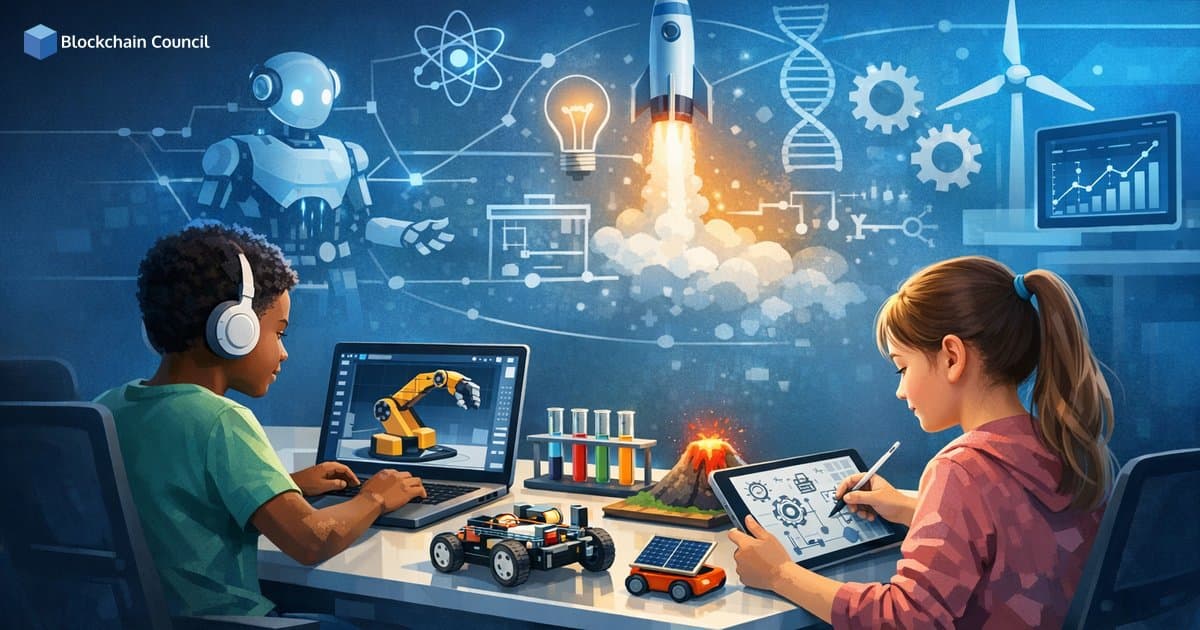 Project-Based Online Learning for Kids: 15 Hands-On STEM Projects Using Free Web Tools