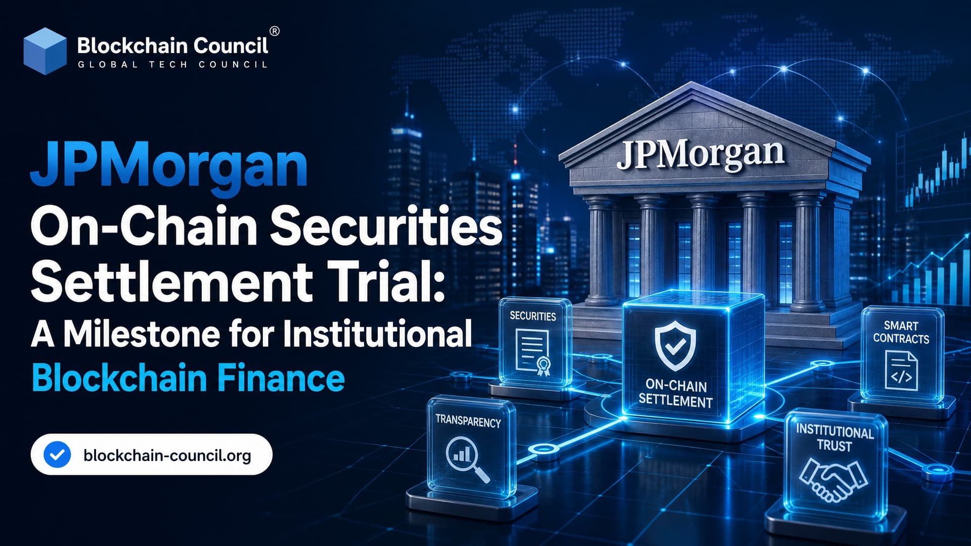 JPMorgan On-Chain Securities Settlement Trial: A Milestone for Institutional Blockchain Finance