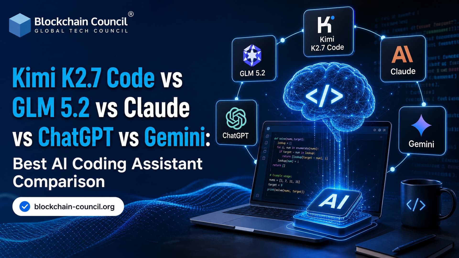 Kimi K2.7 Code vs GLM 5.2 vs Claude vs ChatGPT vs Gemini: Best AI Coding Assistant Comparison