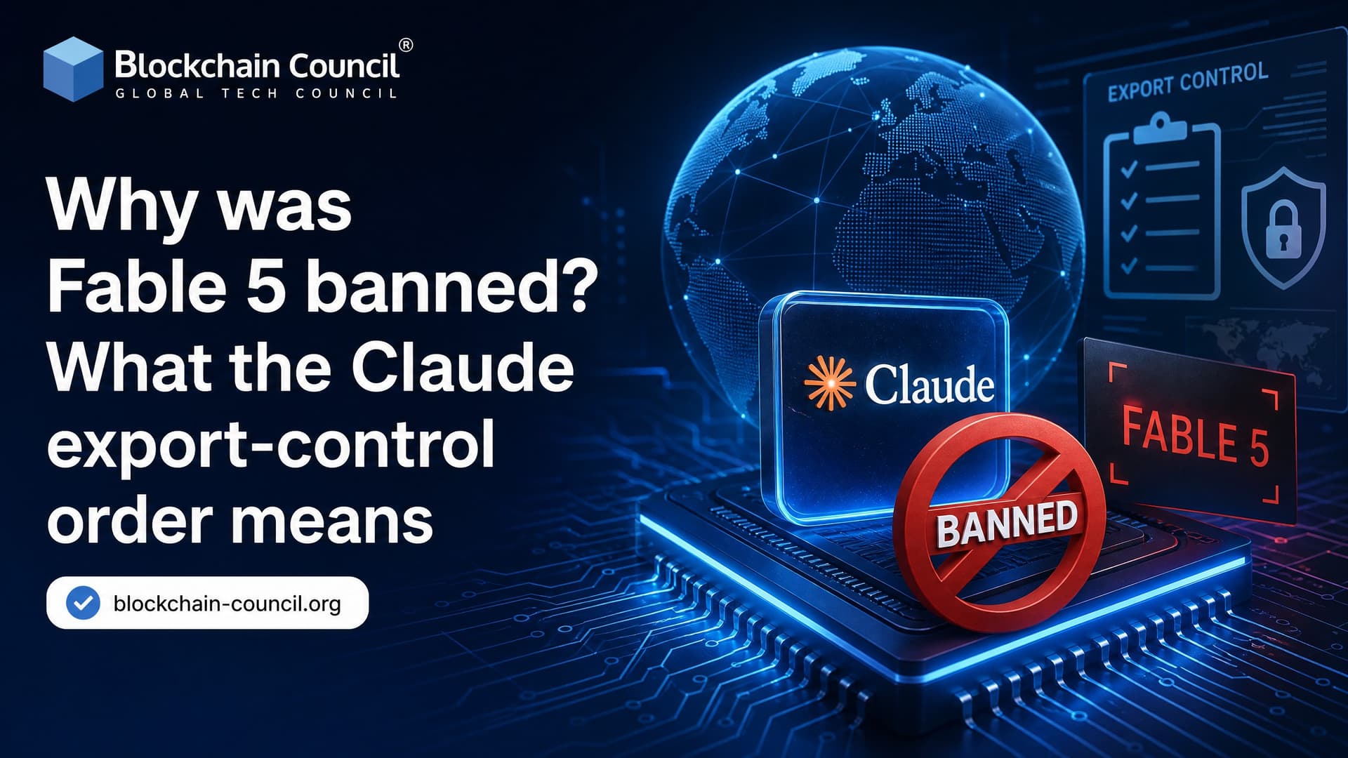 Why was Fable 5 banned? What the Claude export-control order means