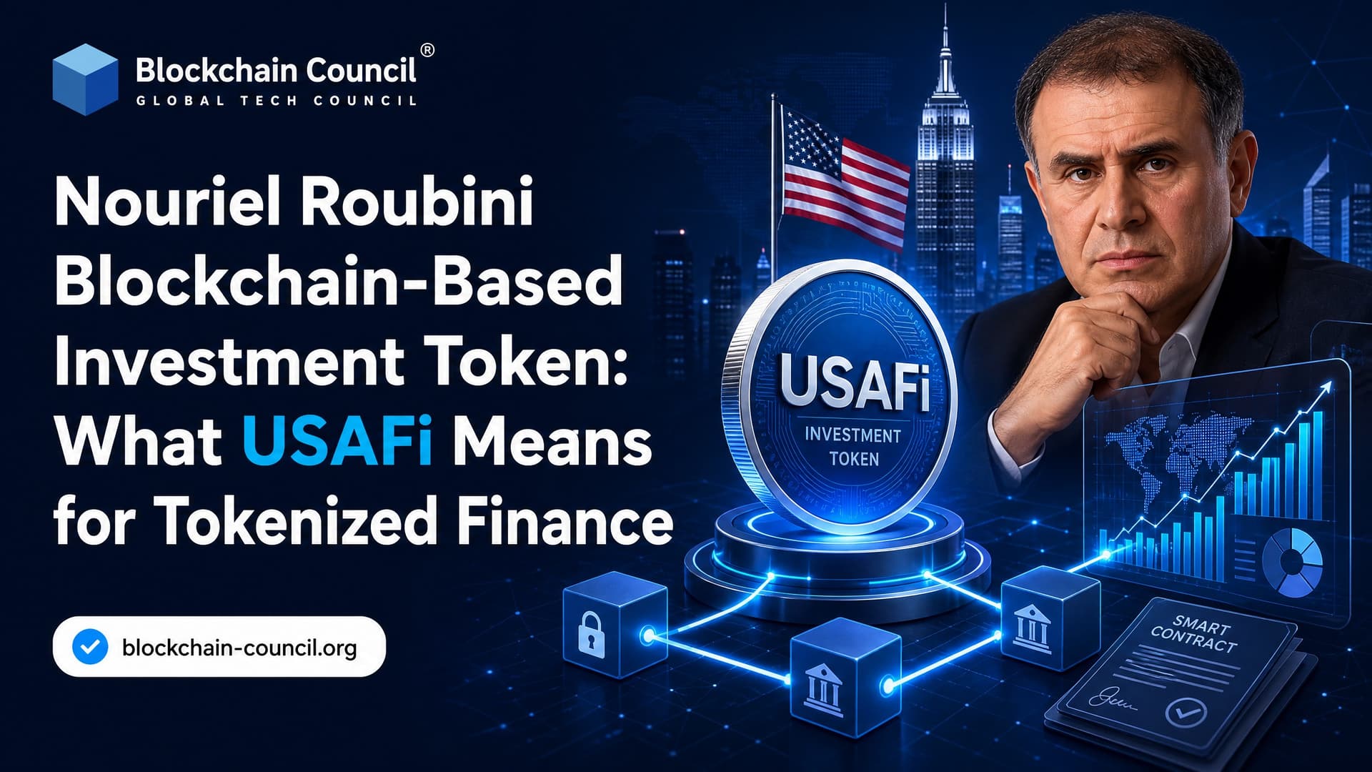 Nouriel Roubini Blockchain-Based Investment Token: What USAFi Means for Tokenized Finance