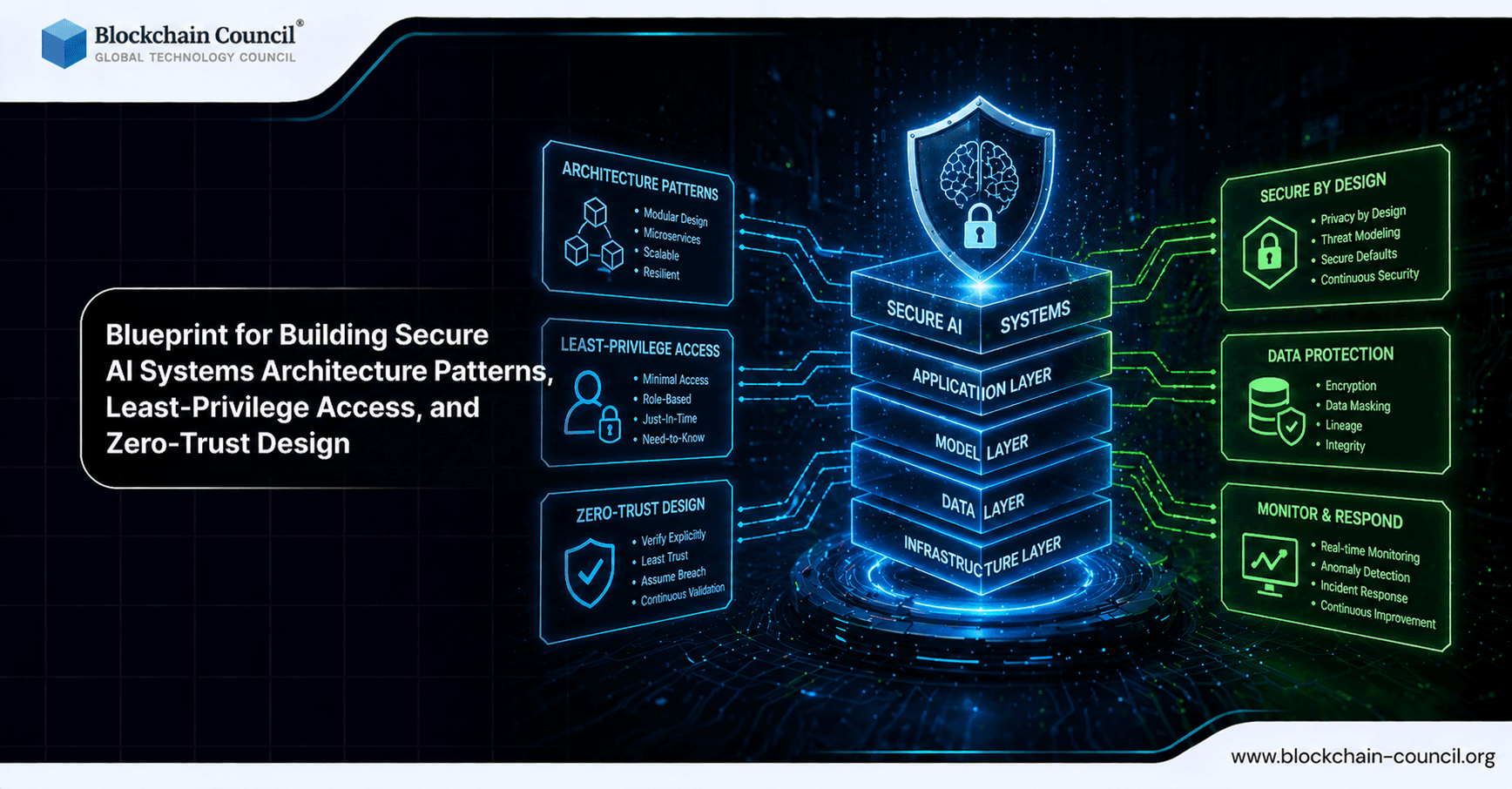 Blueprint for Building Secure AI Systems: Architecture Patterns, Least-Privilege Access, and Zero-Trust Design