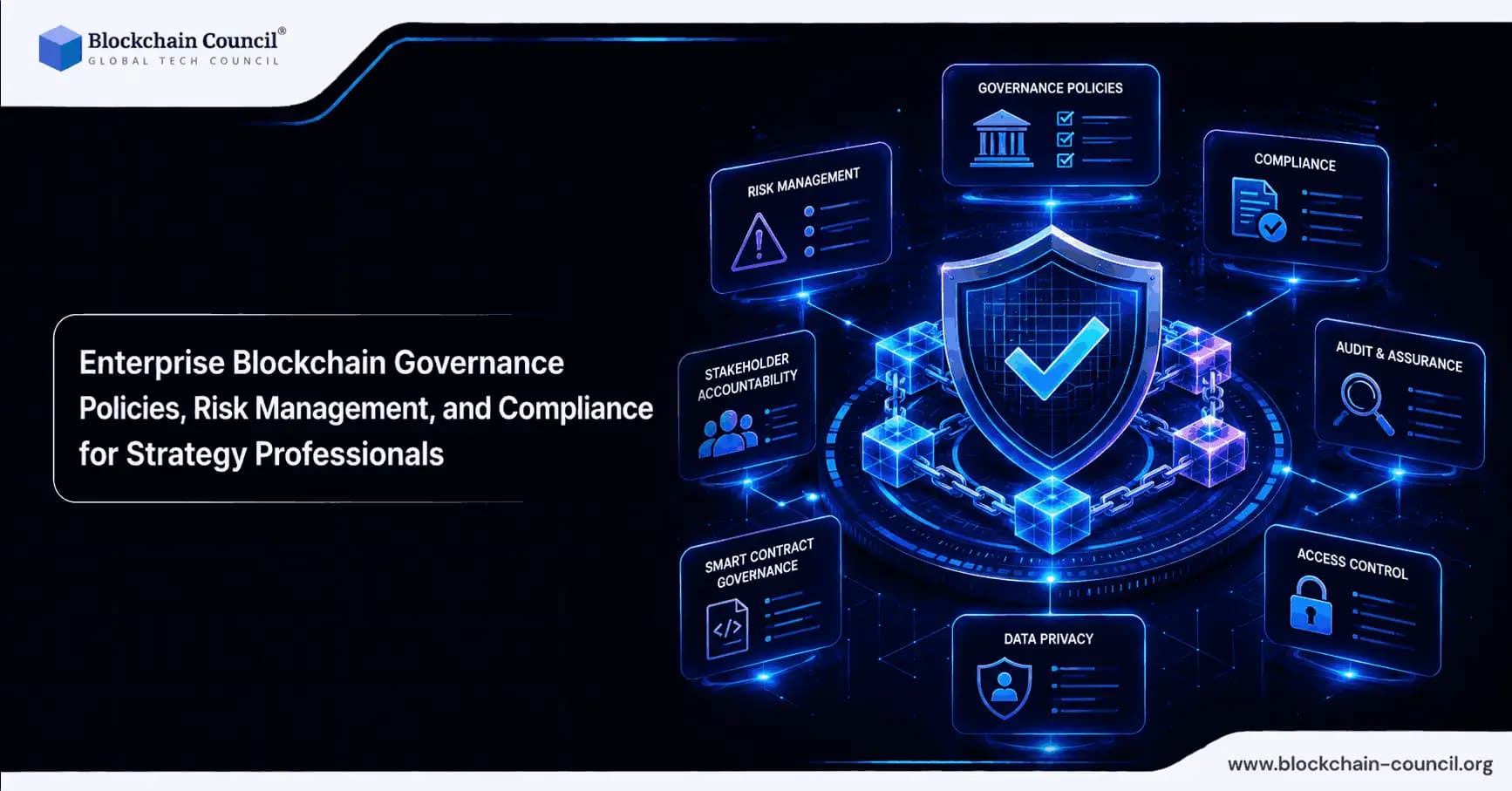 Enterprise Blockchain Governance: Policies, Risk Management, and Compliance for Strategy Professionals