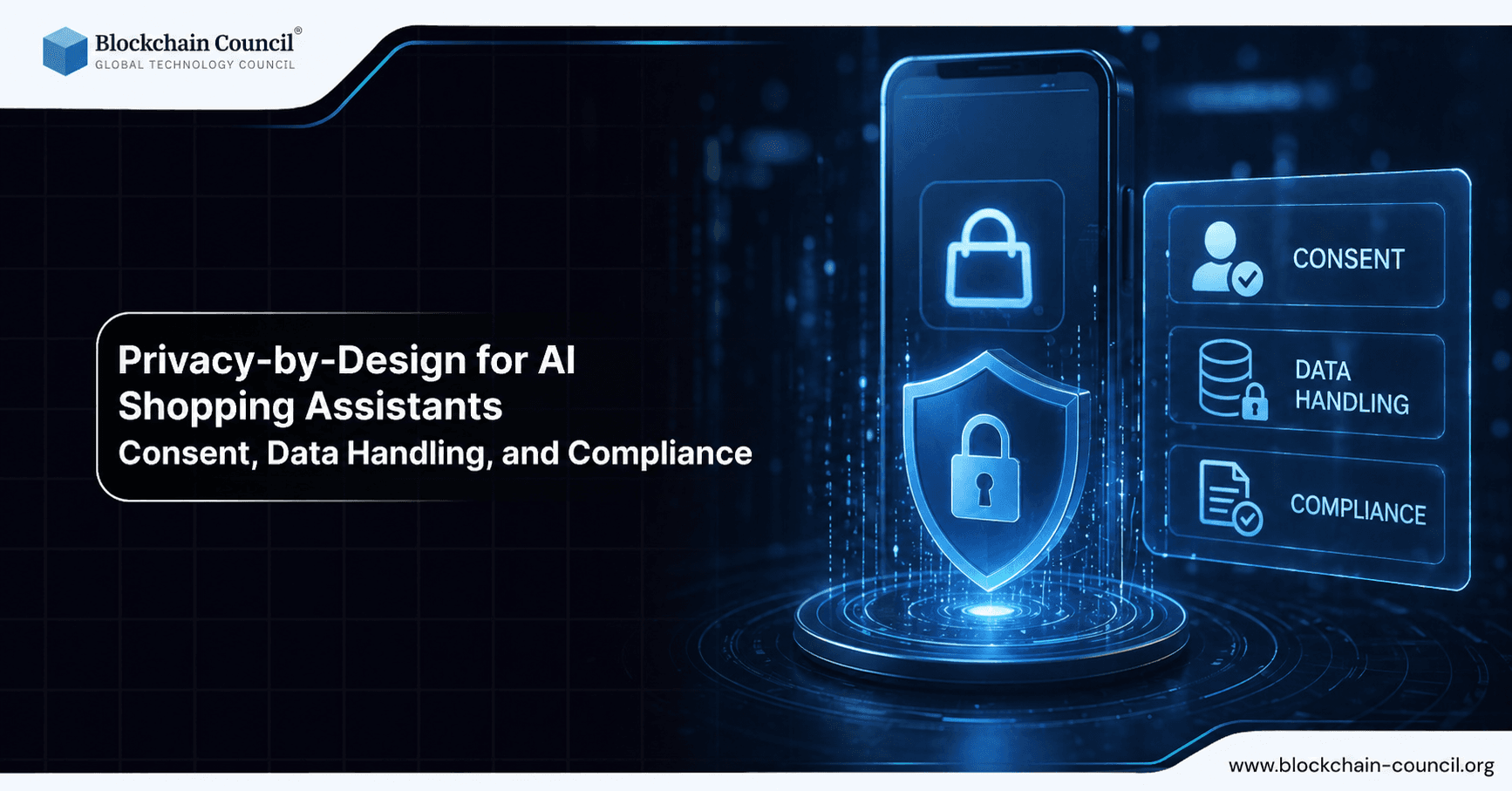 Privacy-by-Design for AI Shopping Assistants: Consent, Data Handling, and Compliance