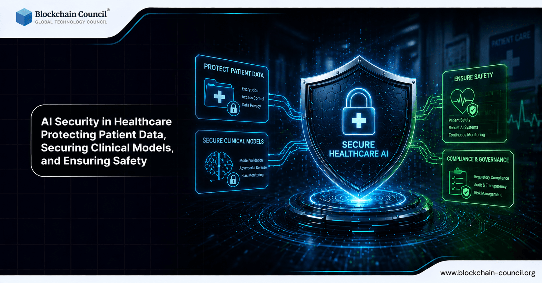 AI Security in Healthcare: Protecting Patient Data, Securing Clinical Models, and Ensuring Safety