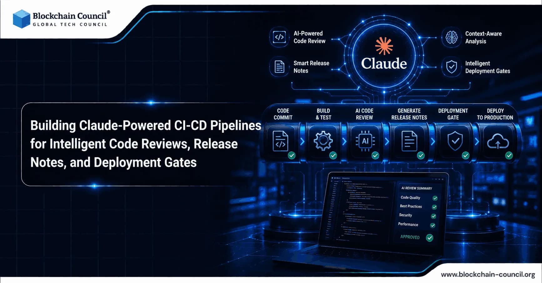 Building Claude-Powered CI-CD Pipelines for Intelligent Code Reviews, Release Notes, and Deployment Gates