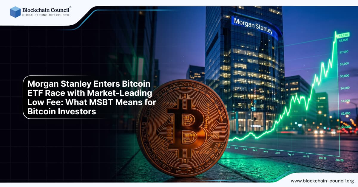 Morgan Stanley Enters Bitcoin ETF Race with Market-Leading Low Fee: What MSBT Means for Bitcoin Investors