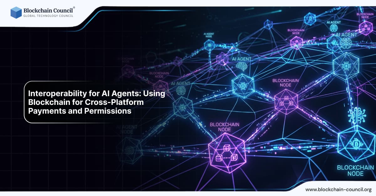 Interoperability for AI Agents: Using Blockchain for Cross-Platform Payments and Permissions