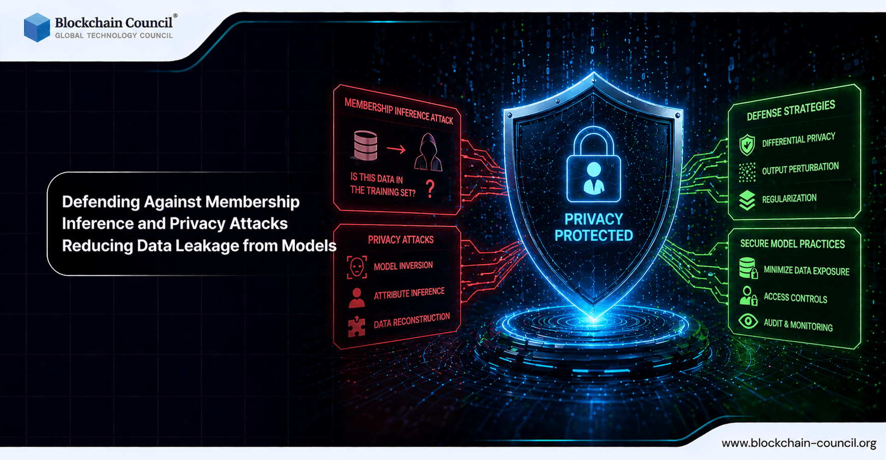 Defending Against Membership Inference and Privacy Attacks: Reducing Data Leakage from Models