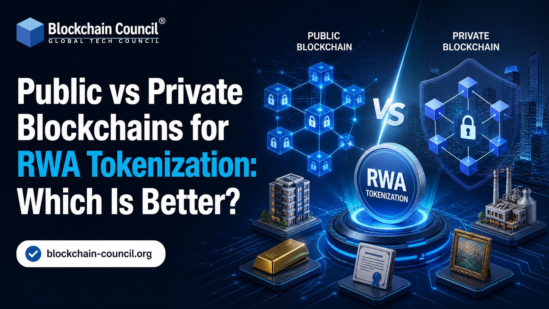 Public vs Private Blockchains for RWA Tokenization: Which Is Better?